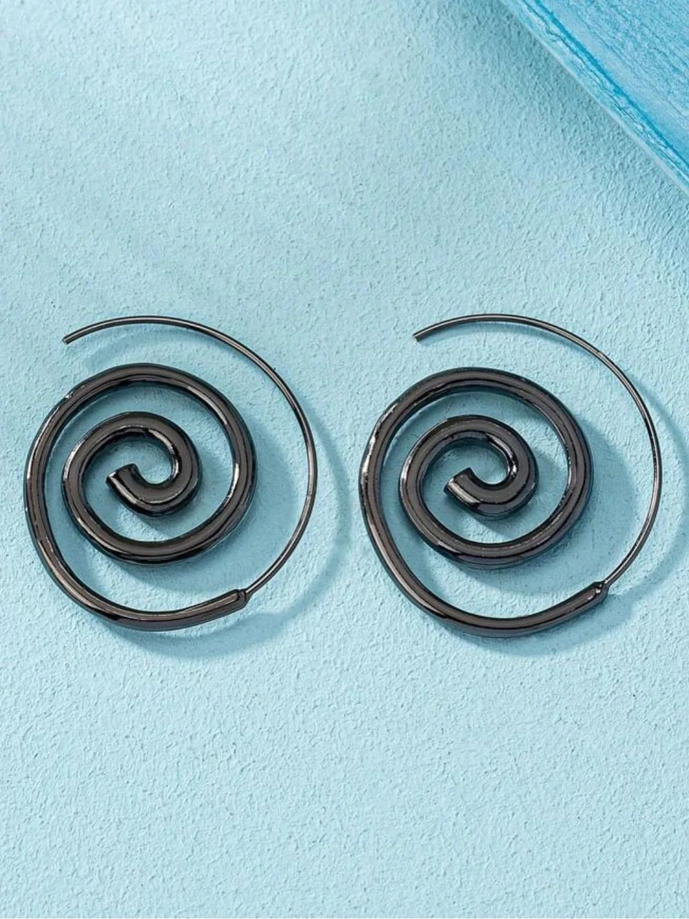 Spiral Hoop Earrings N2463